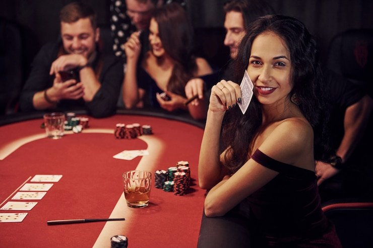 Live dealer table layout on mobile screen